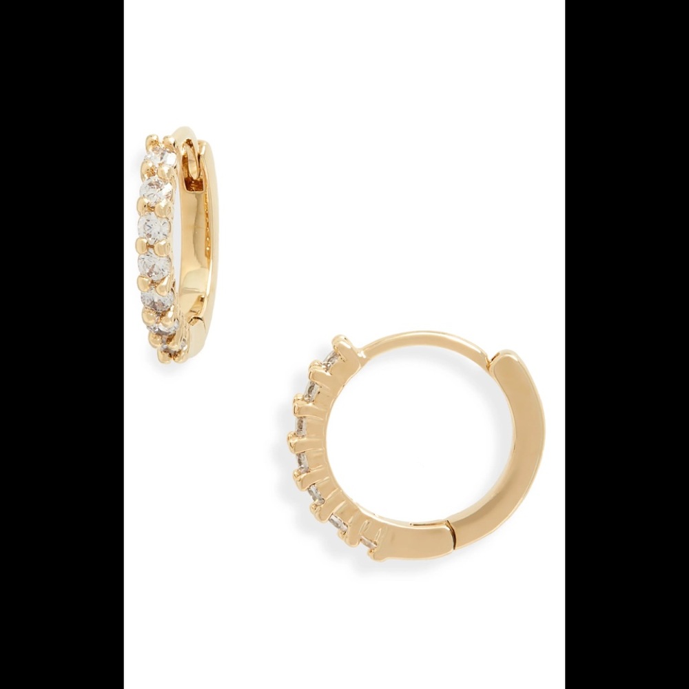 Crystal Huggie Hoop Earrings
NORDSTROM NWT (F) - Picture 2 of 4